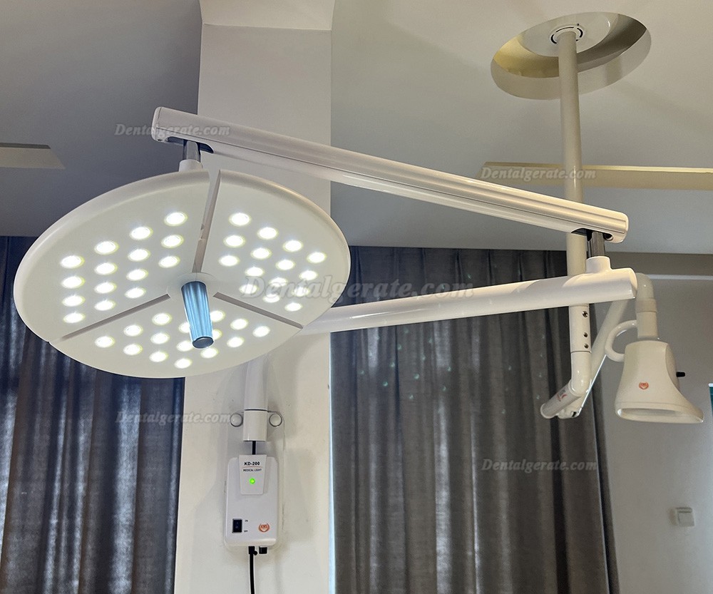 KWS KD-2036B-4 80W Dental LED-OP-Leuchte / Schattenfreie Lampe (Wandmontierte)